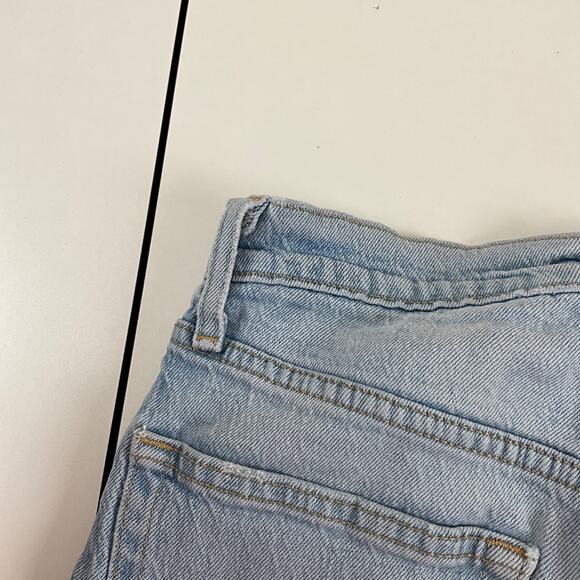 Levis 501 Original Fit Stretch Button Fly Light Wash Blue Jeans Womens Sz 25 - Picture 15 of 15